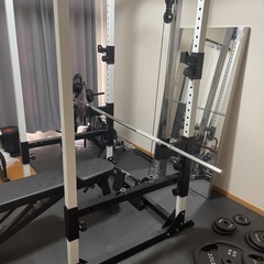IROTEC (アイロテック) マルチパワーラック＋バーベルダンベル140KG