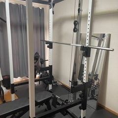 IROTEC (アイロテック) マルチパワーラック＋バーベルダンベル140KG