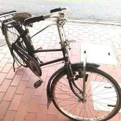(値下げ)昭和レトロ　アンティーク　マルイシ自転車　現状