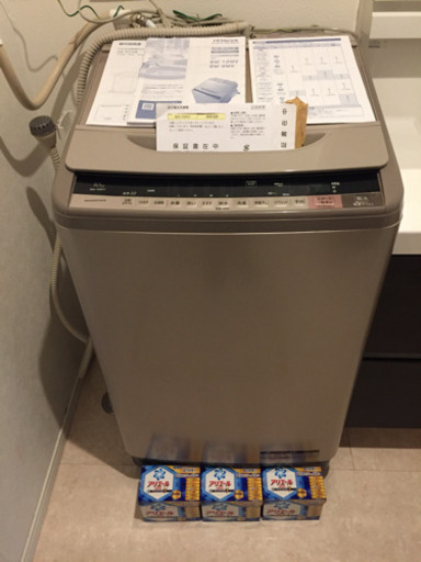 2016年製 日立 ビートウォッシュ beatwash 10kg 全自動洗濯機 bw-10wv(N) 縦型洗濯機