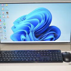 中古良品 一体型パソコン 最新Windows11 富士通 FH52/B1 Celeron-3865U