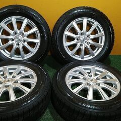 No.689　ブリヂストン　レボGZ　195/65R15　2015年製　AZスポーツ　15×6J　PCD114.3　5穴　160×４サイズ