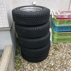 最終値下げ！　タイヤホイル5本セット!!