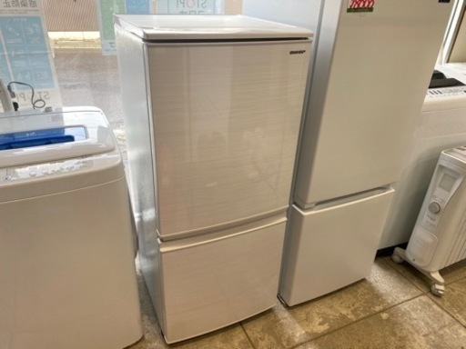 SHARP 2019年製 どっちもドア 2ドア 冷蔵庫 学生 1人暮らし 中古 リサイクル