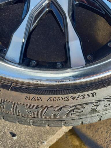 215/45R/17 WORK SCHWERT ワーク シュヴァート 4本セット