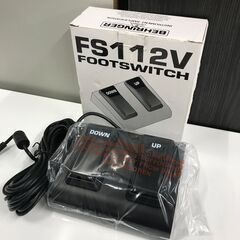 デュアルフットスイッチ　ベリンガー FS112V ※中古Aランク品