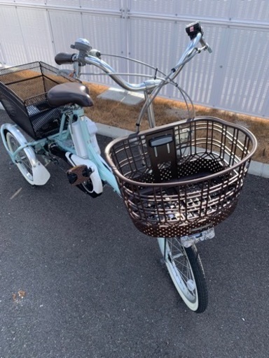 電動 三輪車 電動 自転車ブリジストン アシスタワゴン (AW1C38)