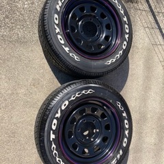 売約済 デリカスペースギア 215/80R15 三菱純正ホイール ジオランダーI 