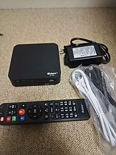 光ＢＯＸ（ＨＢ－２０００）+ＤＶＤプレーヤー（共に中古美品）