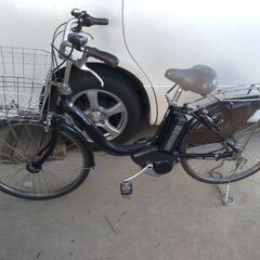 電動自転車 ヤマハ PAS ナチュラル 24インチ 3速 LEDライト黑