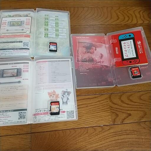 Nintendo Switch カセット3つセット