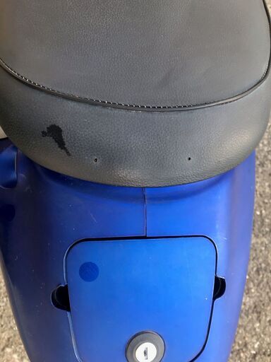 再値下げしました整備できる方に エンジンは実動レッツⅡ CA1PA ブルー