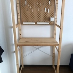 【IKEA】木製オープンラック