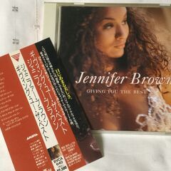 CDアルバム　ジェニファー・ブラウン　/　ギヴィング・ユー・ザ・ベスト