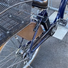 ブリヂストン電動アシスト自転車フロンティア26ネイビー②