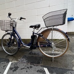 ブリヂストン電動アシスト自転車フロンティア26ネイビー②