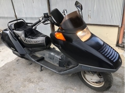売れました！ 動画有り HONDA フュージョン 2 ゆたんぽマフラー タンデムステップにHONDA刻印