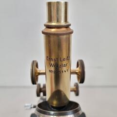 仙台市若林区若林⤴️希少品/ヴィンテージ/E.Leitz Wetzlar/顕微鏡/真鍮製/仙台リサイクルショップ