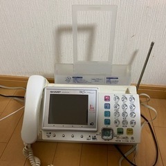【ネット決済・配送可】電話　FAX機