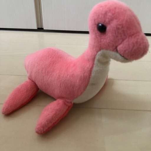 恐竜博物館ピンク恐竜ぬいぐるみマスコット ゆきんこ 鴻池新田の生活雑貨の中古あげます 譲ります ジモティーで不用品の処分