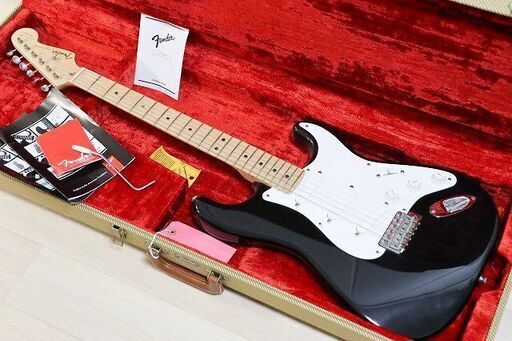 【苫小牧バナナ】Fender USA Eric Clapton stratocaster BLACKIE Lace Sensor 00年 クラプトン レースセンサー 純正ハードケース付き現品限り
