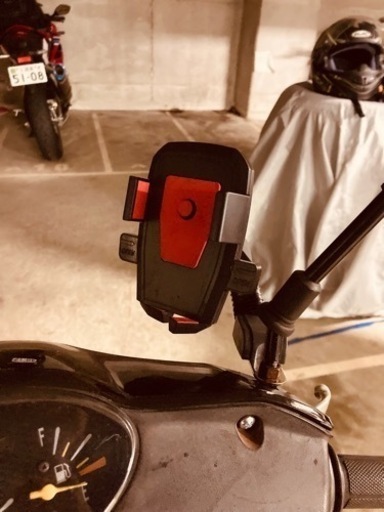 販売先決まりました）ホンダ dio 原付バイク 50cc スマホホルダー付き