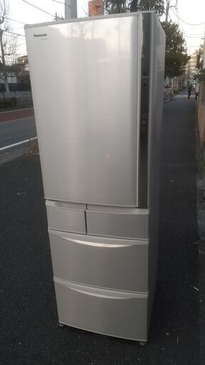【値下げしました♪】2013年 Panasonic 5ドア冷蔵庫 NR-E437TL-N