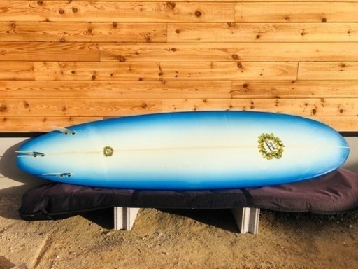 中古サーフボード　7'8" RPM Surf board  FCSフィン ボードケース付き