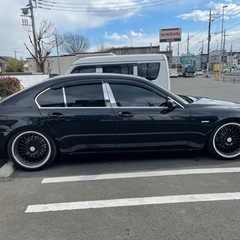 BMW 7シリーズ  E65 750i ローダウン車