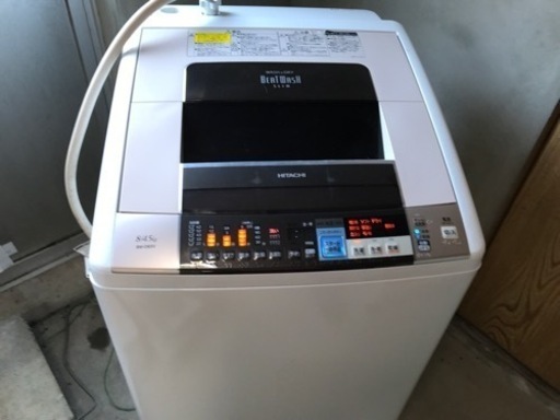 ［予定者内定］HITACHI    BWーD8SV形　洗濯機　乾燥機