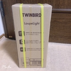 ツインバード工業 充電式LEDルーペライト LE-H319W