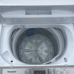☆格安☆単身者用 洗濯機(6K) パナソニック NA-F60B11 2018年製 中古品　セット割対象商品　軽トラ無料貸し出し