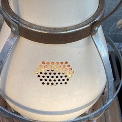ニッセンストーブ 希少東芝カラー キャンプにも 即使用可能
