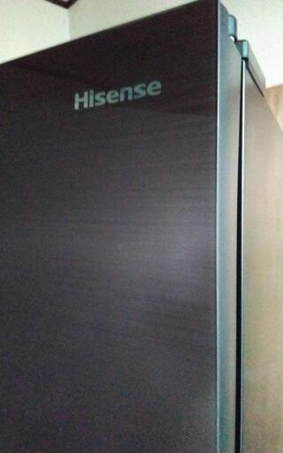 HISENCE 3ドア 冷蔵庫 282L HR-G2801BR ダークブラウン 20年製 配送