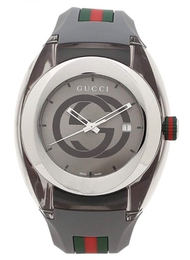 グッチ 腕時計 SYNC 46MM 人気のグレー - アクセサリー