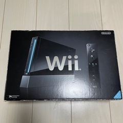 任天堂　Wii 本体　黒