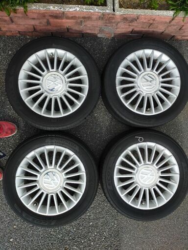 VW 純正ホイール タイヤ 185/55r15