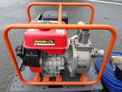 工進　4サイクルエンジンポンプ　SEM-40FT　ホース付き　三菱OHV GM91P　状態良♪　￥8,580税込 工進 4サイクルエンジンポンプ SEM-40FT ホース付き 三菱OHV GM91P