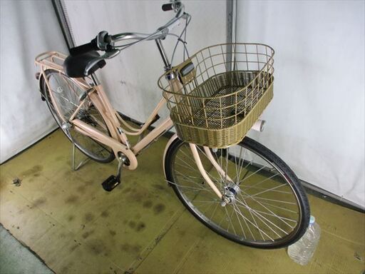B720　限定特価11000円　整備済み★ブリヂストン　カジュナ　ピンク★ 中古自転車 【27インチ 】