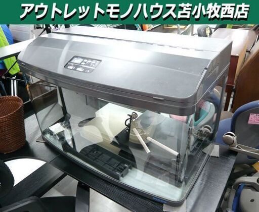 水槽 ニッソー スティングレー R313 付属品多数 中古 NISSO Stingray R313 横幅 約89cm コンセント動作不明 苫小牧西店