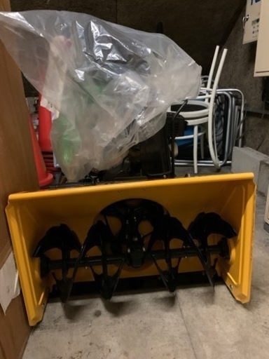 交渉中決まりました］超美品！！ほぼ未使用除雪機ドリームリンク スノー