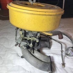 トヨタ３Kエンジンに付いてた純正キャブレター一式