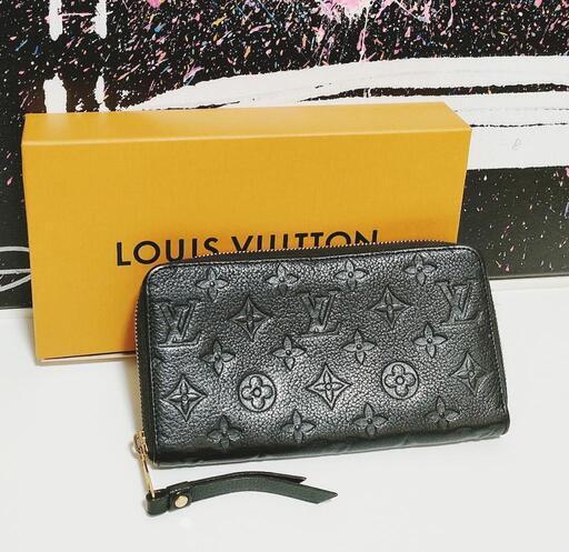 ルイヴィトン　LOUISVUITTON　モノグラム　アンプラントジッピーウォレット　スクレットロン