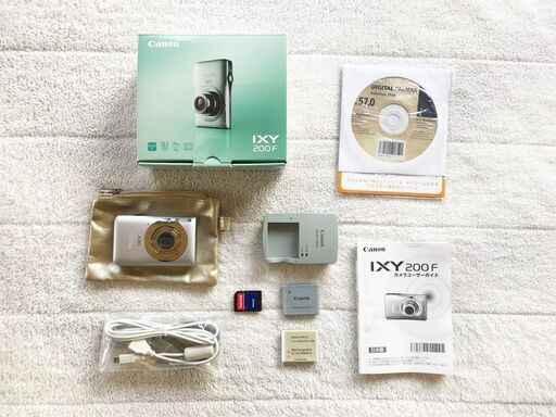 「デジタルカメラ」中古 即撮影可能フルセット 3000円 Canon キャノン IXY200F 【受渡完了】