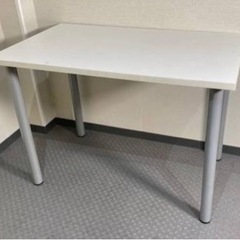 【ネット決済・配送可】IKEA白いテーブル