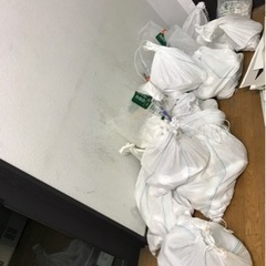 【~3/15まで！】白玉石100mm-150mm 土壌袋９袋分【値下げ相談可】