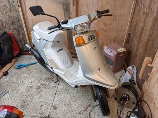 取引中!ヤマハ　チャンプRS  原付　廃車証あり
