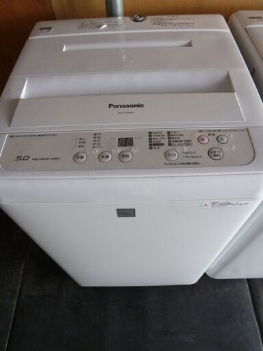 Panasonic　5.0㎏全自動洗濯機　NA-F50ME4 2017年式（本体傷あり）