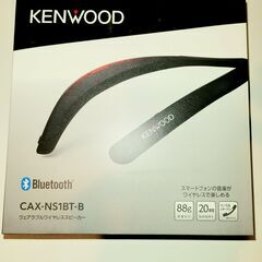 KENWOOD CAX-NS1BT-B ウェアラブルワイヤレスス...