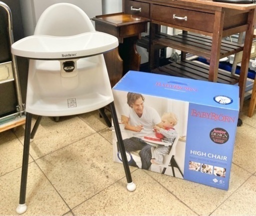 大人気 BABY BJORN ハイチェア 6ヶ月〜3歳くらい ベビービョルン